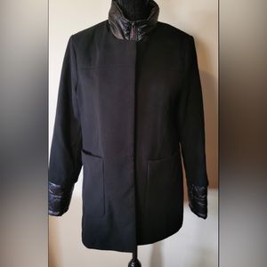French Connection Black Coat Size Medium